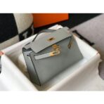 HERM Kelly Pochette Bag In God - Image 3