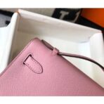 HERM Kelly Pochette Bag In Mauve Sylvestre - Image 5