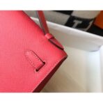 HERM Kelly Pochette Bag In Rose Lipstick - Image 2