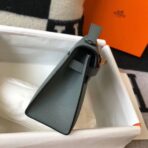 HERM Kelly Pochette Bag In Vert Amande - Image 2