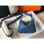 HERM Lindy Mini Bag In Blue Agate   PHW - Image 2