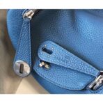 HERM Lindy Mini Bag In Blue Agate   PHW - Image 5