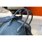 HERM Lindy Mini Bag In Blue Agate   PHW - Image 6