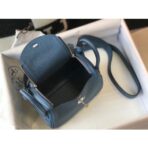 HERM Lindy Mini Bag In Blue Agate   PHW - Image 8