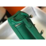 HERM Lindy Mini Bag In Green   GHW - Image 3