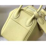 HERM Lindy Mini Bag In Jaune Poussin   GHW - Image 7