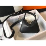 HERM Lindy Mini Bag In Black   GHW - Image 3