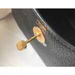 HERM Lindy Mini Bag In Black   GHW - Image 6