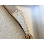 HERM Lindy Mini Bag In Pearl Grey   GHW - Image 6