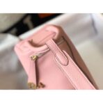 HERM Lindy Mini Bag In Pink   GHW - Image 5