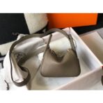 HERM Lindy Mini Bag In Taupe   GHW - Image 2