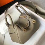HERM Lindy Mini Bag In Tourterelle   GHW
