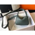 HERM Lindy Mini Bag In Vert Amande   GHW - Image 2