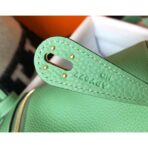 HERM Lindy Mini Bag In Vert Criquet   GHW - Image 3