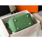 HERM Lindy Mini Bag In Vert Criquet   GHW - Image 7
