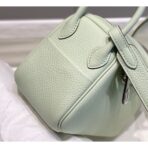HERM Lindy Mini Bag In Vert Fizz   PHW - Image 6