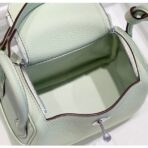 HERM Lindy Mini Bag In Vert Fizz   PHW - Image 9