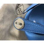 HERM Lindy 26cm Bag In Blue Agate   PHW - Image 5