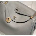HERM Lindy 26cm Bag In Gris Meyer   GHW - Image 6