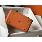 HERM Lindy 26cm Bag In Orange   PHW - Image 3