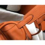 HERM Lindy 26cm Bag In Orange   PHW - Image 4