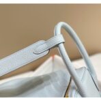 HERM Lindy 30cm Bag In Blue Brume   GHW - Image 8