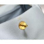 HERM Lindy 30cm Bag In Blue Brume   GHW - Image 9