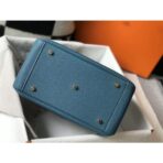 HERM Lindy 30cm Bag In Blue Jean   GHW - Image 3