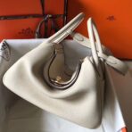 HERM Lindy 30cm Bag In Beton   GHW