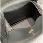 HERM Lindy 30cm Bag In Gris Meyer   GHW - Image 8