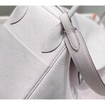 HERM Lindy 30cm Bag In Mauve Pale   PHW - Image 7