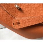 HERM Lindy 30cm Bag In Orange   GHW - Image 6