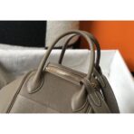 HERM Lindy 30cm Bag In Taupe   GHW - Image 4