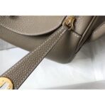 HERM Lindy 30cm Bag In Gris Tourterelle   GHW - Image 5