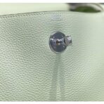 HERM Lindy 30cm Bag In Vert Fizz   PHW - Image 8