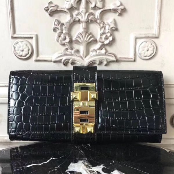 hm29crno_1800x1800_47b258ad-0841-4b67-bbc3-8b224bd6e6d8-2.jpg HERM Medor Clutch Bag In Black Crocodile - Image 1