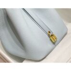 HERM Picotin Lock 18 Bag In Blue Brume - Image 4