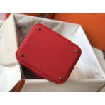 HERM Picotin Lock 18 Bag In Red - Image 2