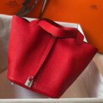 HERM Picotin Lock 18 Bag In Red