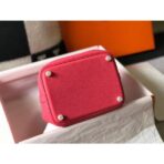 HERM Picotin Lock 18 Bag In Rose Lipstick - Image 2