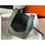 HERM Picotin Lock 18 Bag In Vert Amande - Image 8