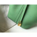 HERM Picotin Lock 18 Bag In Vert Criquet - Image 7