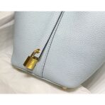 HERM Picotin Lock 22 Bag In Blue Brume - Image 3