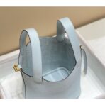 HERM Picotin Lock 22 Bag In Blue Brume - Image 8