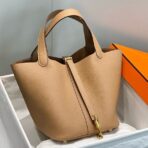 HERM HERM Picotin Lock 22 Bag In Chai