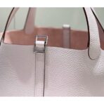 HERM Picotin Lock 22 Bag In Mauve Pale - Image 8