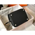 HERM HERM Picotin Lock 22 Bag In Black - Image 3