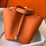 HERM HERM Picotin Lock 22 Bag In Orange