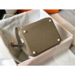 HERM HERM Picotin Lock 22 Bag In Tourterelle - Image 3