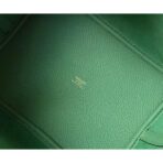 HERM HERM Picotin Lock 22 Bag In Vert Criquet - Image 8